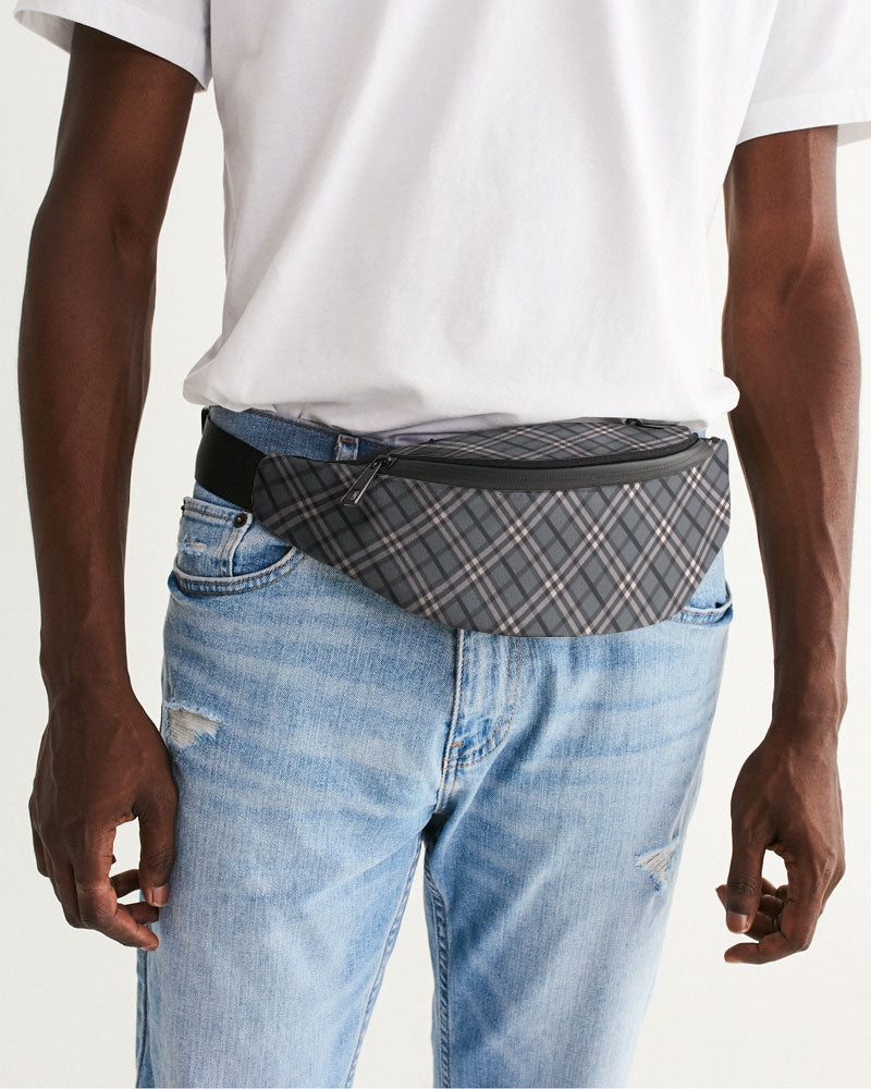 Green newest Plaid Fanny Pack Waist Bag