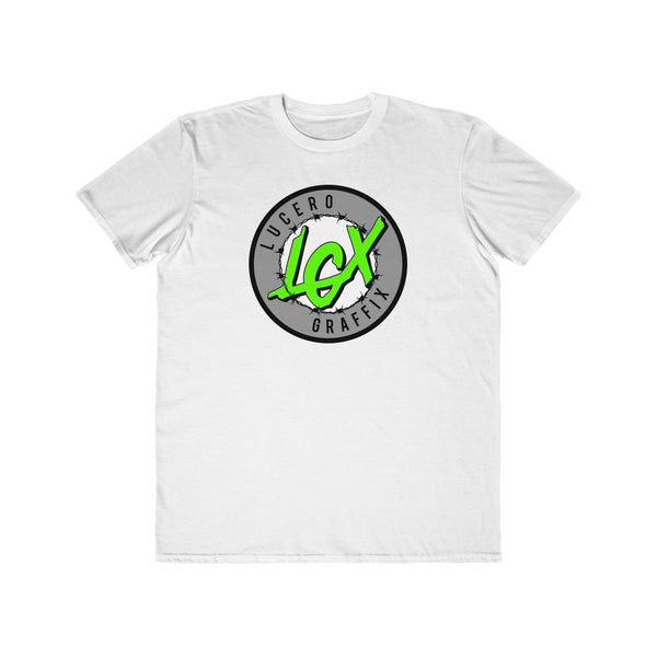 LGX Logo (WHT/GRY/GRN) - Men's Lightweight Fashion Tee