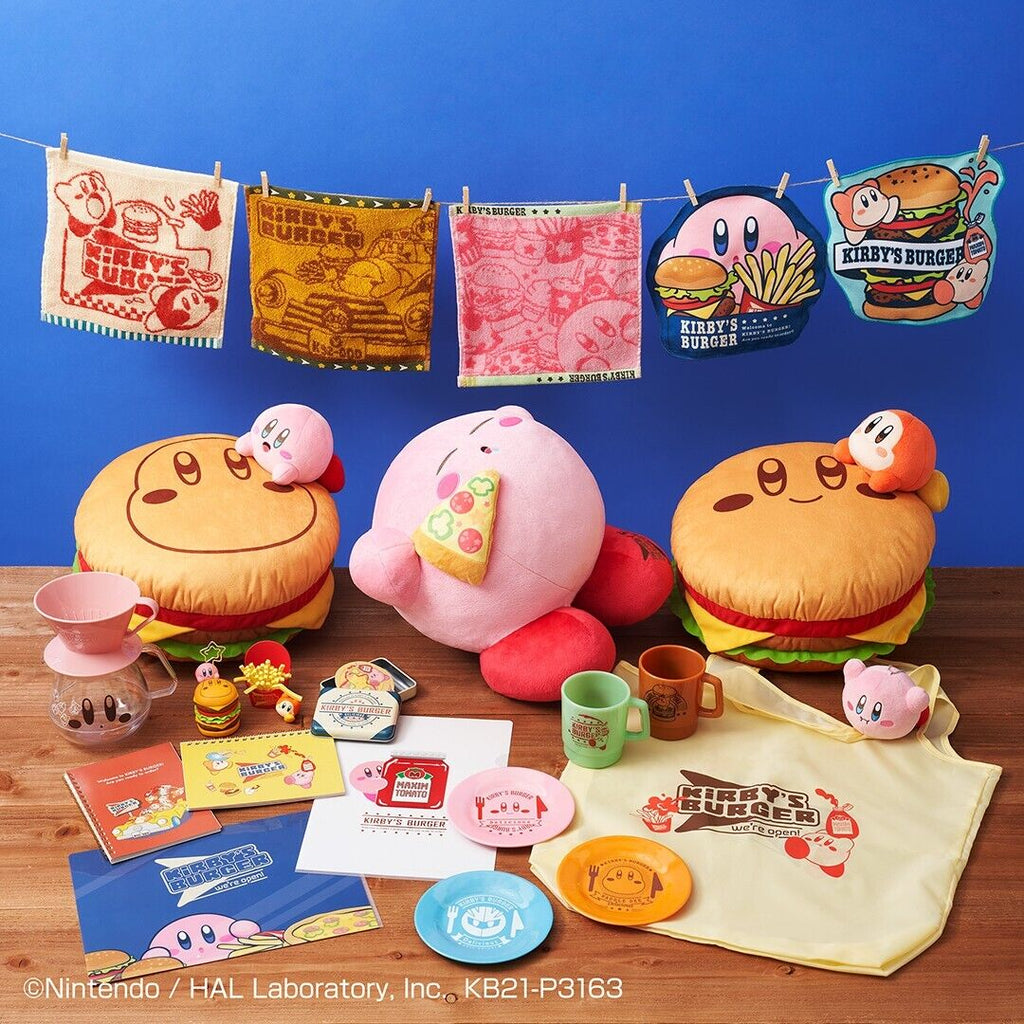 Kirby buy Kuji Kirby Burger Plush