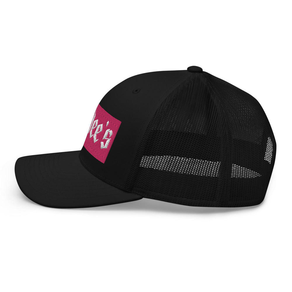 Pink White Blank Trucker Hat - ETA 1/15