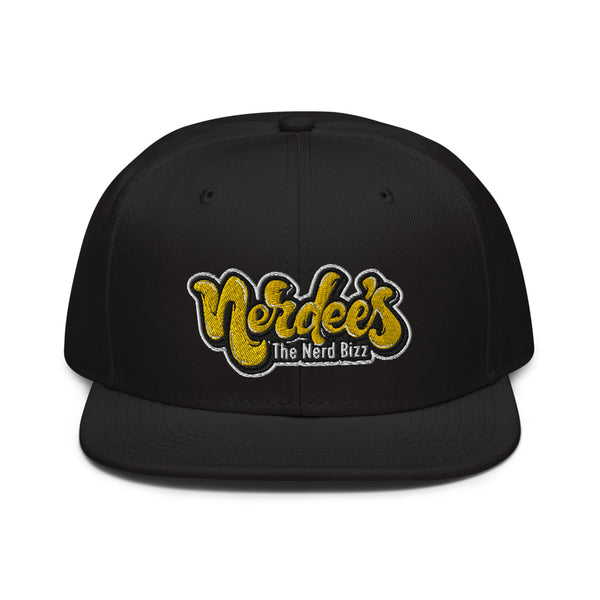 Nerdee's (Yellow) Graffiti Logo Otto Snapback Hat